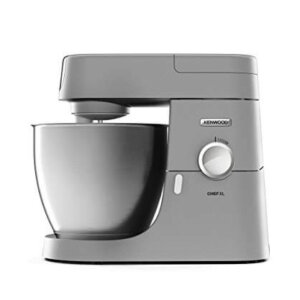 Kenwood Chef XL KVL 4110S – Küchenmaschine, 6,7 l Edelstahl-Rührschüssel & 1,5 l Acryl-Mixaufsatz, multifunktionaler Küchenhelfer, 1200 W, inkl. 3-teiligem Patisserie-Set, silber - 1